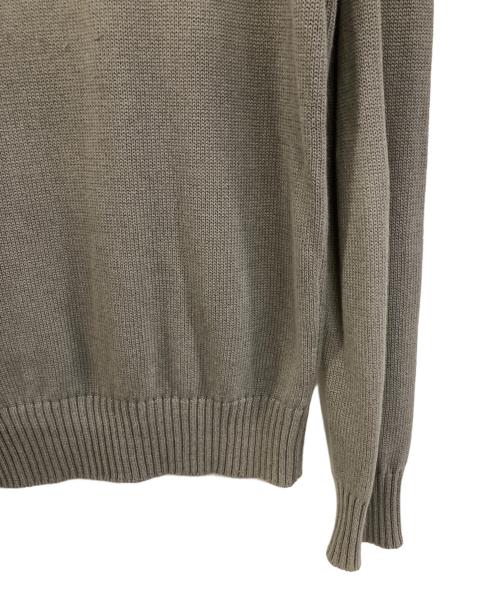 Zanone（ザノーネ）Zanone (ザノーネ) コットン ニット ブルゾン/CHIOTO グレー サイズ:50の古着・服飾アイテム