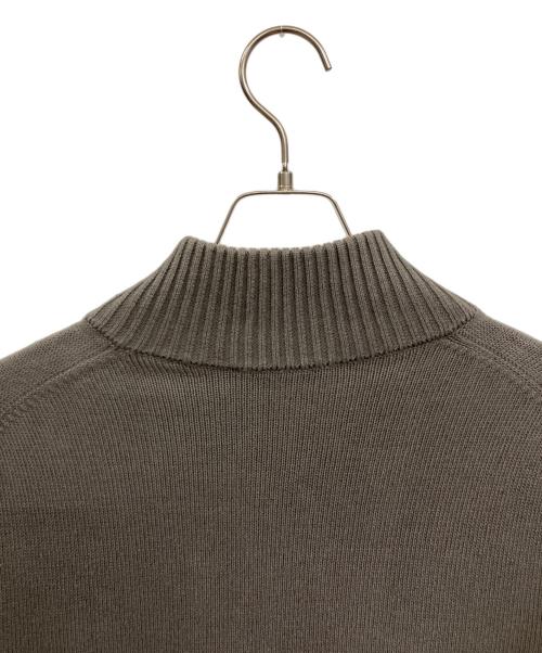 Zanone（ザノーネ）Zanone (ザノーネ) コットン ニット ブルゾン/CHIOTO グレー サイズ:50の古着・服飾アイテム
