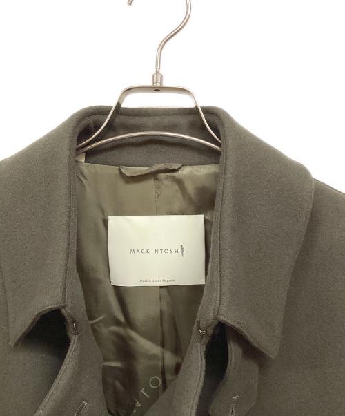 MACKINTOSH（マッキントッシュ）MACKINTOSH (マッキントッシュ) BEAMS F (ビームスエフ) 別注MONKTON ダブルブレスドコート ダークオリーブ サイズ:38の古着・服飾アイテム
