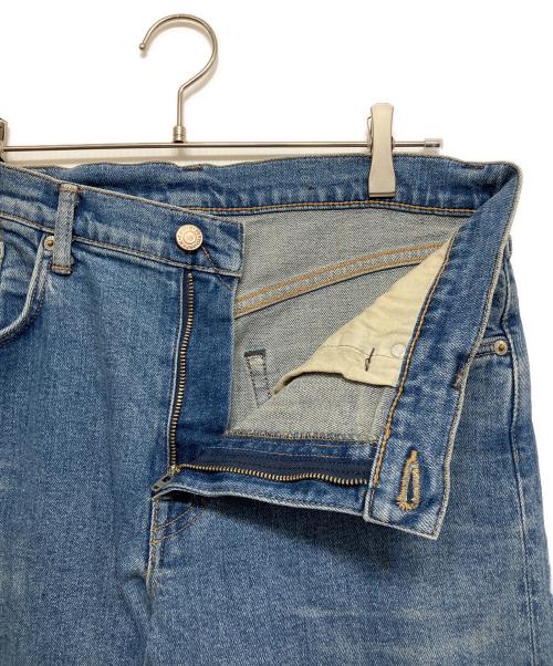 EDWIN（エドウィン）EDWIN (エドウィン) TOMORROW LAND (トゥモローランド) LOOSE STRAIGHT USED デニムパンツ インディゴ サイズ:W31の古着・服飾アイテム