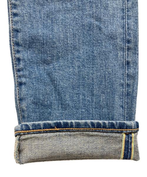 EDWIN（エドウィン）EDWIN (エドウィン) TOMORROW LAND (トゥモローランド) LOOSE STRAIGHT USED デニムパンツ インディゴ サイズ:W31の古着・服飾アイテム