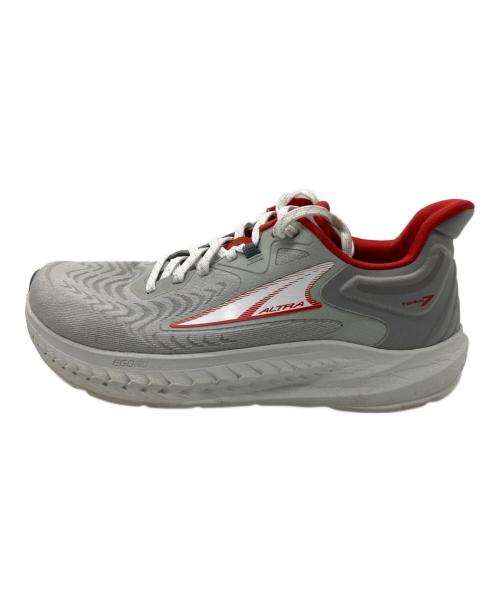 ALTRA（アルトラ）ALTRA (アルトラ) TORIN 7 グレー×レッド サイズ:US7の古着・服飾アイテム