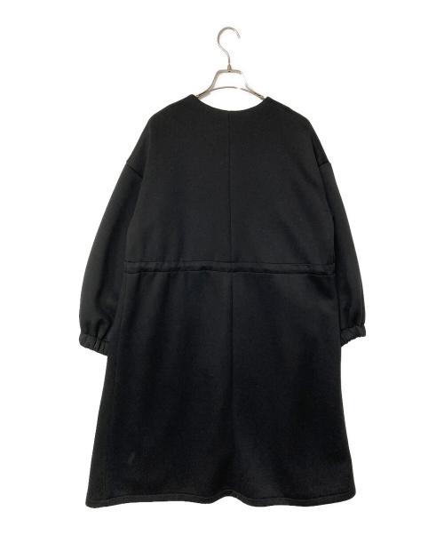 BEARDSLEY（ビアズリー）BEARDSLEY (ビアズリー) ダンボールギャザーコート ブラック サイズ:Fの古着・服飾アイテム