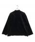 ATON (エイトン) コーデュロイ スタンドカラー ジャケット ブラック サイズ:06：12000円