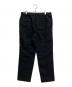 ATON (エイトン) SUPER 160S DOUBLE SAXONY EASY TAPERED PANTS ブラック サイズ:06：7000円
