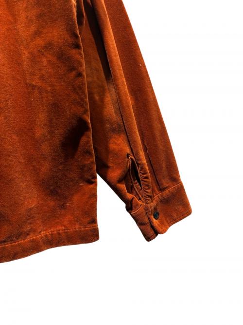SUPREME（シュプリーム）SUPREME (シュプリーム) Velvet Zip Up Shirt ブラウン サイズ:Ｍの古着・服飾アイテム