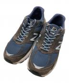 NEW BALANCEニューバランス）の古着「ローカットスニーカー」｜ネイビー