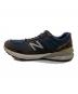 NEW BALANCE (ニューバランス) ローカットスニーカー ネイビー サイズ:28cm：7000円