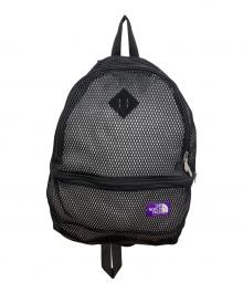 THE NORTHFACE PURPLELABEL（ザ・ノースフェイス パープルレーベル）の古着「Mesh Day Pack　メッシュデイパック　リュック　バックパック」｜ブラック