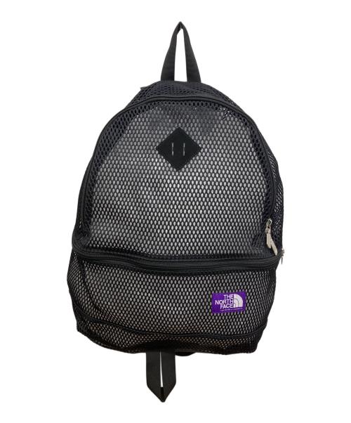 THE NORTHFACE PURPLELABEL（ザ・ノースフェイス パープルレーベル）THE NORTHFACE PURPLELABEL (ザ・ノースフェイス パープルレーベル) Mesh Day Pack　メッシュデイパック　リュック　バックパック ブラックの古着・服飾アイテム