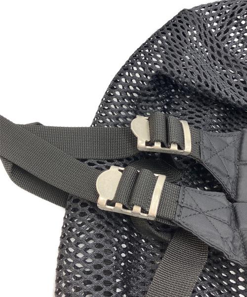 THE NORTHFACE PURPLELABEL（ザ・ノースフェイス パープルレーベル）THE NORTHFACE PURPLELABEL (ザ・ノースフェイス パープルレーベル) Mesh Day Pack　メッシュデイパック　リュック　バックパック ブラックの古着・服飾アイテム