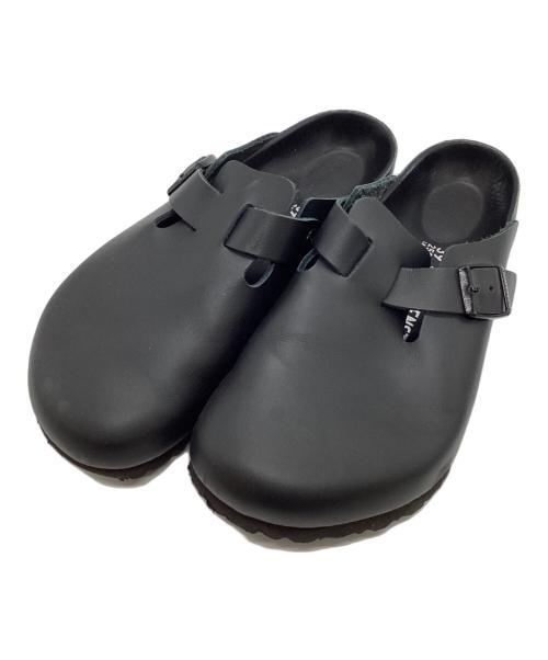 BIRKENSTOCK（ビルケンシュトック）BIRKENSTOCK (ビルケンシュトック) BOSTON EXQUISITE ブラック サイズ:39の古着・服飾アイテム