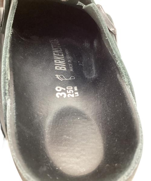BIRKENSTOCK（ビルケンシュトック）BIRKENSTOCK (ビルケンシュトック) BOSTON EXQUISITE ブラック サイズ:39の古着・服飾アイテム