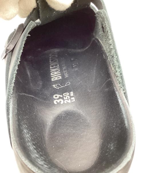 BIRKENSTOCK（ビルケンシュトック）BIRKENSTOCK (ビルケンシュトック) BOSTON EXQUISITE ブラック サイズ:39の古着・服飾アイテム