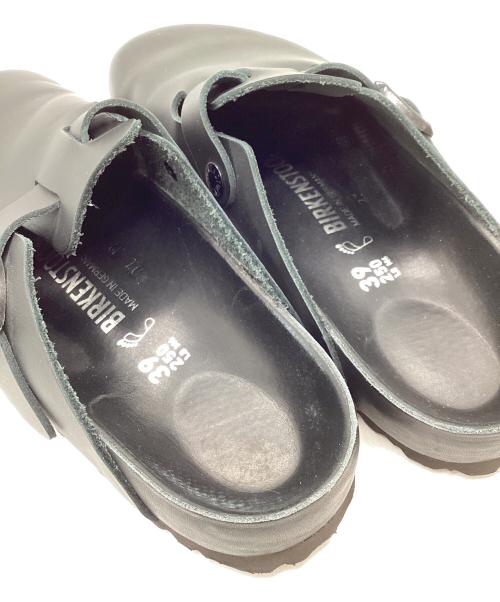 BIRKENSTOCK（ビルケンシュトック）BIRKENSTOCK (ビルケンシュトック) BOSTON EXQUISITE ブラック サイズ:39の古着・服飾アイテム