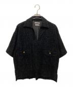 Couture d'adamクチュールドアダム）の古着「Deauville Skipper Shirt」｜ブラック