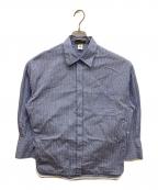 uncraveアンクレイヴ）の古着「THOMAS MASON BIGシャツ」｜ブルー