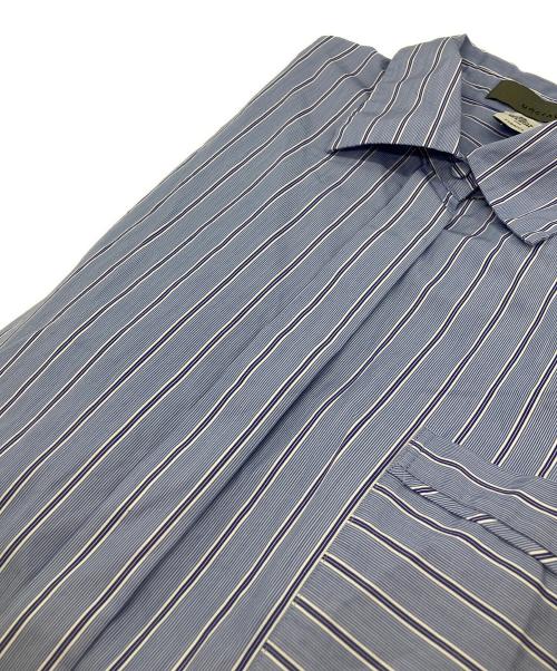 uncrave（アンクレイヴ）uncrave (アンクレイヴ) THOMAS MASON BIGシャツ ブルー サイズ:FREEの古着・服飾アイテム