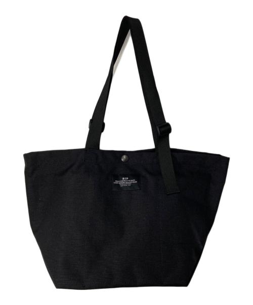 BAGS IN PROGRESS（バッグズインプログレス）BAGS IN PROGRESS (バッグズインプログレス) トートバッグ USA製 ブラックの古着・服飾アイテム