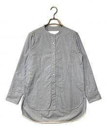 ticca×Spick and Span（ティッカ×スピック＆スパン）の古着「別注 NO.4 ビブヨークシャツ」｜ブルー