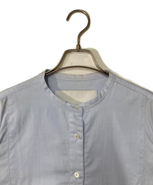 ticca（ティッカ）TICCA (ティッカ) Spick and Span (スピック＆スパン) 別注 NO.4 ビブヨークシャツ ブルー サイズ:Freeの古着・服飾アイテム