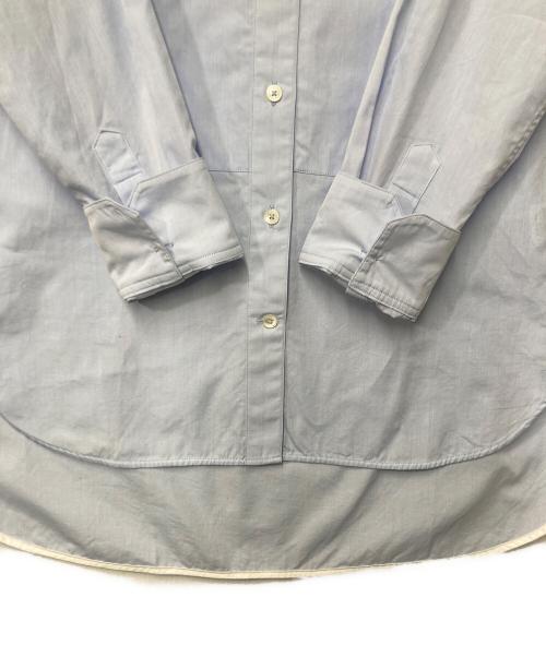 ticca（ティッカ）TICCA (ティッカ) Spick and Span (スピック＆スパン) 別注 NO.4 ビブヨークシャツ ブルー サイズ:Freeの古着・服飾アイテム