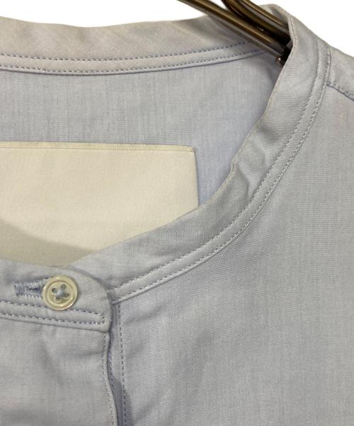 ticca（ティッカ）TICCA (ティッカ) Spick and Span (スピック＆スパン) 別注 NO.4 ビブヨークシャツ ブルー サイズ:Freeの古着・服飾アイテム