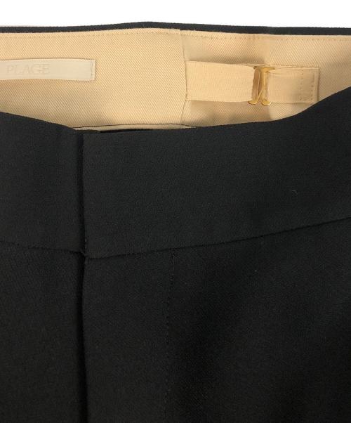 Plage（プラージュ）Plage (プラージュ) MY minimal fit wide パンツ ブラック サイズ:36の古着・服飾アイテム