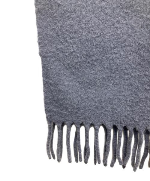 ASAUCE MELER（アソースメレ）ASAUCE MELER (アソースメレ) アルパカ混大判ストール ブルーの古着・服飾アイテム