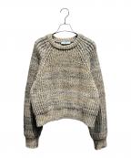PRADAプラダ）の古着「カシミヤウールクルーネックニット」｜ブラウン