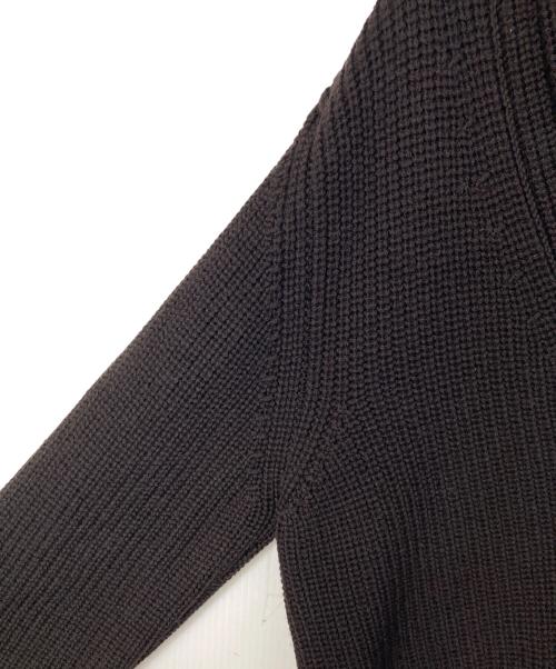Drumohr（ドルモア）Drumohr (ドルモア) ショールカラー ウール カーディガン ブラウン サイズ:46の古着・服飾アイテム