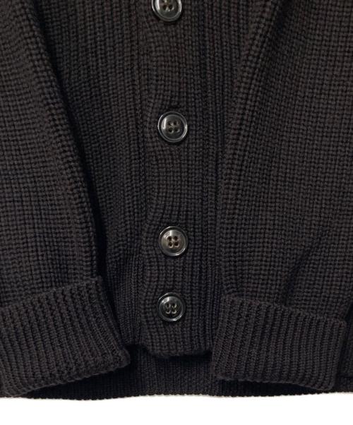 Drumohr（ドルモア）Drumohr (ドルモア) ショールカラー ウール カーディガン ブラウン サイズ:46の古着・服飾アイテム