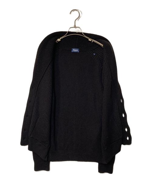 Drumohr（ドルモア）Drumohr (ドルモア) ショールカラー ウール カーディガン ブラウン サイズ:46の古着・服飾アイテム