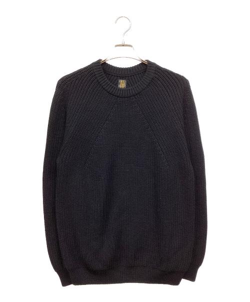BATONER（バトナ―）BATONER (バトナ―) SIGNATURE CREW NECK ブラック サイズ:４の古着・服飾アイテム