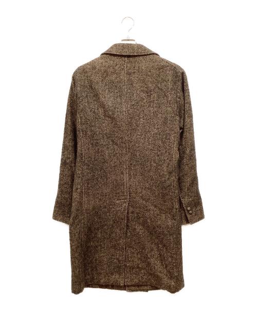 THE GIGI（ザ・ジジ）THE GIGI (ザ・ジジ) ダブルチェスターコート ブラウン サイズ:48の古着・服飾アイテム