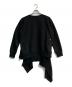 BLESS N°34 (ブレス ナンバーサーティーフォー) メッシュドレープスウェット ブラック サイズ:S：14000円