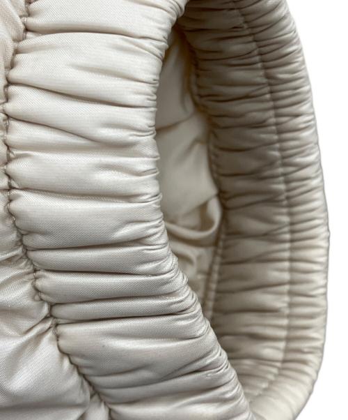 THE NORTH FACE WHITE LABEL（ザノースフェイスホワイトレーベル）THE NORTH FACE WHITE LABEL (ザノースフェイスホワイトレーベル) NUPTSE ON BALL JACKET アイボリー サイズ:Lの古着・服飾アイテム