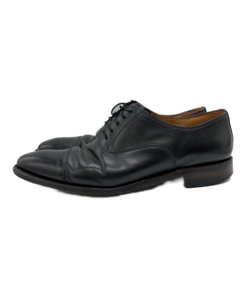 SCOTCH GRAIN（スコッチグレイン）SCOTCH GRAIN (スコッチグレイン) ストレートチップシューズ ブラック サイズ:24.5の古着・服飾アイテム