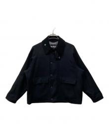 Barbour（バブアー）の古着「別注BORROWDALE WOOL」｜ブラック