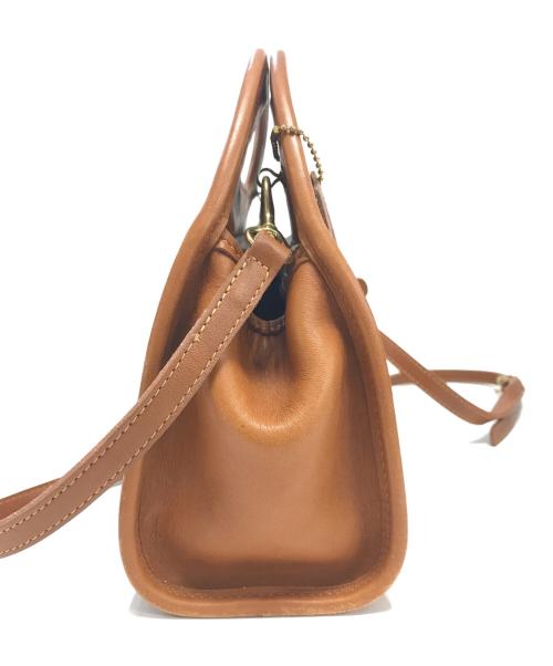 COACH（コーチ）COACH (コーチ) ハンドバッグ ブラウンの古着・服飾アイテム