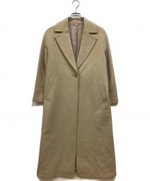 23区（ニジュウサンク）の古着「ウールカシミヤビーバーチェスターコート」｜ベージュ