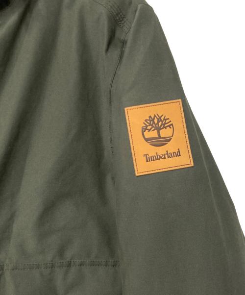 Timberland（ティンバーランド）Timberland (ティンバーランド) 中綿ファーフーデッドジャケット オリーブ サイズ:Mの古着・服飾アイテム