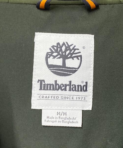 Timberland（ティンバーランド）Timberland (ティンバーランド) 中綿ファーフーデッドジャケット オリーブ サイズ:Mの古着・服飾アイテム