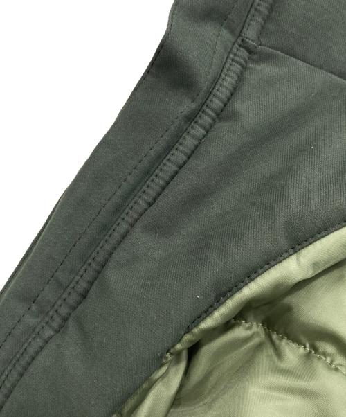 Timberland（ティンバーランド）Timberland (ティンバーランド) 中綿ファーフーデッドジャケット オリーブ サイズ:Mの古着・服飾アイテム