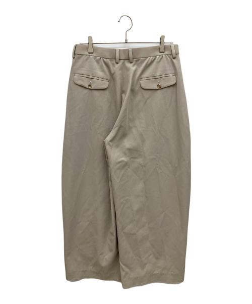 KANATA（カナタ）KANATA (カナタ) ウールノーカラージャケットセットアップ ベージュ サイズ:2の古着・服飾アイテム