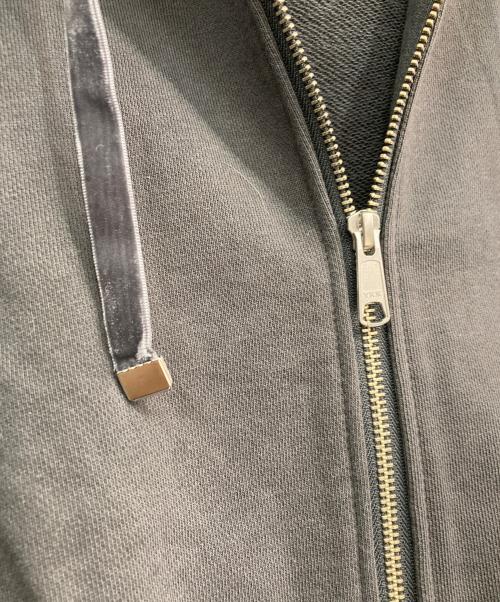 HELLO KITTY（ハローキティ）HELLO KITTY (ハローキティ) Snidel (スナイデル) レースアップパーカー グレー サイズ:Freeの古着・服飾アイテム