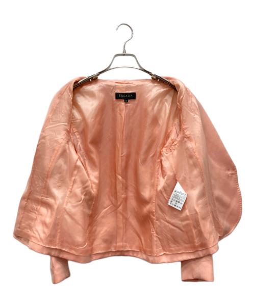 ESCADA（エスカーダ）ESCADA (エスカーダ) ビジューボタンセットアップスカートスーツ ピンク サイズ:38の古着・服飾アイテム