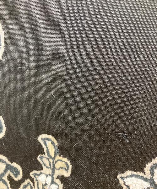 LEONARD PARIS（レオナール パリ）LEONARD PARIS (レオナール パリ) ノースリーブ装飾ニットワンピース ブラック サイズ:Lの古着・服飾アイテム