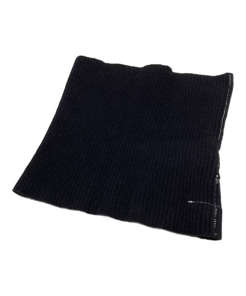Maison Martin Margiela（メゾンマルタンマルジェラ）Maison Martin Margiela (メゾンマルタンマルジェラ) ネックウォーマー ブラックの古着・服飾アイテム