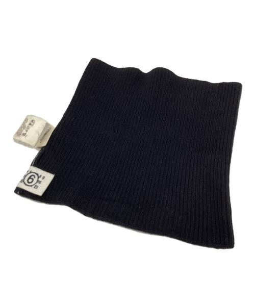 Maison Martin Margiela（メゾンマルタンマルジェラ）Maison Martin Margiela (メゾンマルタンマルジェラ) ネックウォーマー ブラックの古着・服飾アイテム